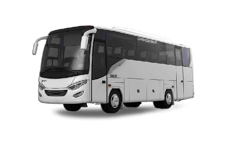Sewa Bus Medium Batam - Rental Bus Pariwisata 30 Seat